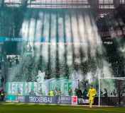 Fussball / firo Bremen - Wolfsburg 01.03.2025