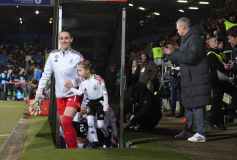 firo :02.12.2024,
Fussball, Fußball, 2024/2025, 
Frauen Damen Länderspiel Freundschaftsspiel
Deutschland - Italien
(LR) Ena Mahmutovic Goalkeeper of Germany and Christian Wück Head Coach of Germany gesture
Gestik vordem Spiel im Ruhrstadion
(c) WORLDRIGHTS !!!
Es gelten unsere AGB, einsehbar auf www.firosportphoto.de,
copyright by firo sportphoto:
Stockhover Weg 17a
D-48249 Dülmen
www.firosportphoto.de
mail@firosportphoto.de
Kontoverbindung :
(V o l k s b a n k   B o c h u m - W i t t e n )
IBAN : DE68430601290341117100
BIC : GENODEM1BOC
Tel:  +49-2594-9916004
Fax: +49-2594-9916005
