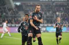 Fussball / firo Gladbach- FC Bayern 11.01.2025