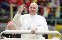 Visita Pastorale di sua Santita' Papa Francesco a Milano
Milano - 25.03.2017
Nella Foto:sua Santita’ Papa Francesco incontra i cresimandi allo stadio San Siro di Milano
/Ph.Vitez-Ag. Aldo Liverani