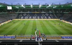 Fussball / firo Gladbach - Köln 11.03.2020