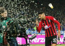 Fussball / firo Schalke - Freiburg 21.12.2019