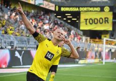 Fussball / firo Dortmund - Frankfurt 14.08.2021