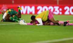 Fussball/ firo Testspiel  Frauen Deutschland - Sambia  07.07.2023