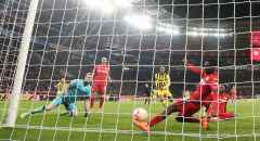 Fussball / firo Leverkusen - Dortmund 29.01.2023