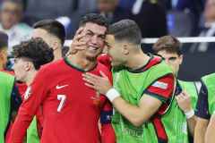 Fussball / firo EURO 2024 Portugal - Slowenien 01.07.2024