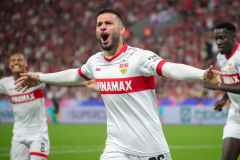 Fussball / firo Supercup Leverkusen - Stuttgart 17.08.2024