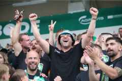 Fussball   / firo Münster - Unterhaching 18.05.2024