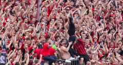 Fussball / firo Leverkusen - Augsburg 18.05.2024