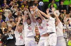 Handball / firo EURO 2024 Deutschland-Österreich 20.01.2024
