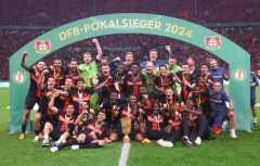 Fussball / firo Pokal Finale Kaiserslautern - Bayer Leverkusen 25.05.2024