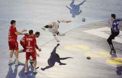 Handball / firo EURO 2024  Deutschland -  Schweiz 10.01.2024