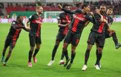 Fussball / firo Leverkusen - Stuttgart 06.02.2024