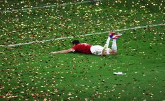 Fussball / firo Bayern - Gladbach 10.05.2025