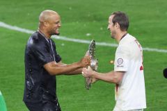 Fussball / firo Bayern - Gladbach 10.05.2025