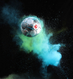 firoFußball: Fussball:  14.06.20191.Bundesliga: 2019/2020Der neue Spielball von Derbystar für die 1 + 2 BundesligaHoli Pulver  , Farbpulver , Explosion , HighlightFeature , Hinterleger , Hintergrund , Derbystar Brillant APS 2019/2020.$worldrights,Es gelten  unsere AGB, einsehbar auf www.firosportphoto.de,copyright by firo sportphoto:Coesfelder Str. 207D-48249 Dülmen mail@firosportphoto.de(V o l k s b a n k   B o c h u m - W i t t e n )BLZ.: 430 601 29Kt. Nr.: 341 117 100Tel:  +49-2594-9916004Fax: +49-2594-9916005