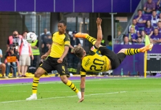 Fussball / firo Austria Wien - Borussia Dortmund 13.07.2018