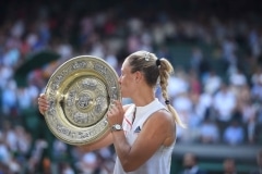 Tennis / firo Wimbledon Kerber - Williams 14.07.2018