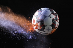 Fussball / firo  Derbystar  Brillant APS Official Spielball