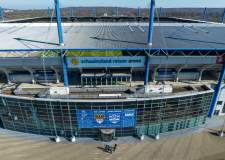 Fussball / firo MSV Duisburg Stadion 01.03.2023