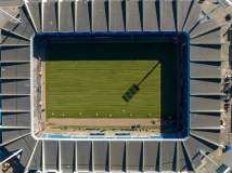Fussball / firo VfL Bochum Rasenverlegung 01.03.2023