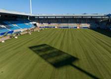 Fussball / firo VfL Bochum Rasenverlegung 01.03.2023