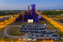 firo : 26.04.2020,
Deutschland,NRW, Dortmund,
Industriekultur,Ruhrgebiet,
Kino in Corona-Zeiten, Autokino in Dortmund vor 
ruhrgebietstypischer Kulisse, vor dem alten Hochofen auf Phoenix-West,Highlight,Drohnenfoto, Drohne

$worldrights,Es gelten  unsere AGB, einsehbar auf www.firosportphoto.de,
copyright by firo sportphoto:
Coesfelder Str. 207
D-48249 Dülmen
www.firosportphoto.de
mail@firosportphoto.de
Kontoverbindung :
(V o l k s b a n k   B o c h u m - W i t t e n )
IBAN : DE68430601290341117100
BIC : GENODEM1BOC
Tel:  +49-2594-9916004
Fax: +49-2594-9916005